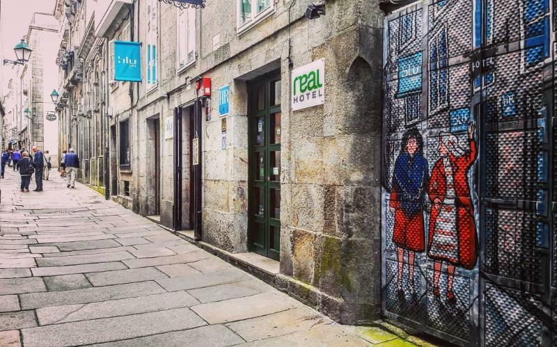 Hotel Real Santiago de Compostela Bagian luar foto